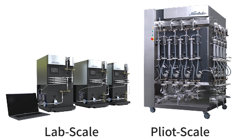 Lab-Scale, Pliot-Scale