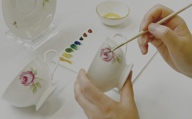 プレミアム絵付け体験